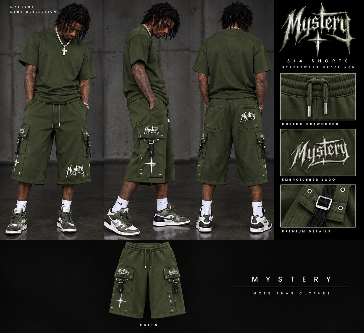 Signature 3/4 Short Set