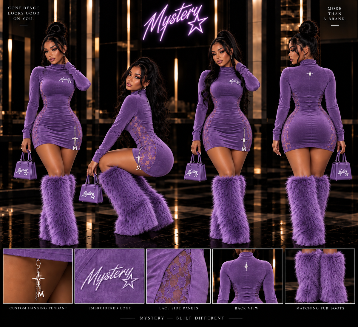Winter Baddie Dress