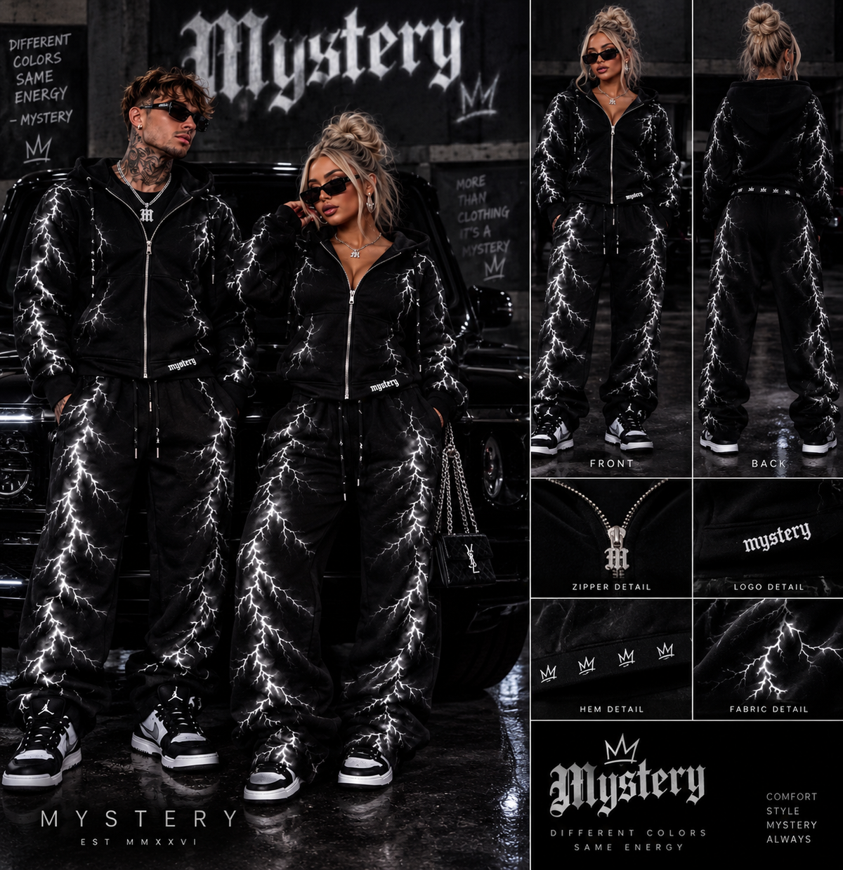 Lightning Tracksuit Set – Unisex.