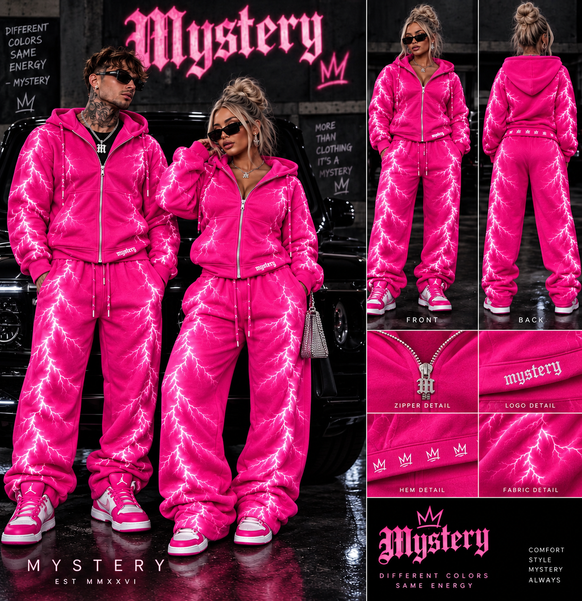 Lightning Tracksuit Set – Unisex.