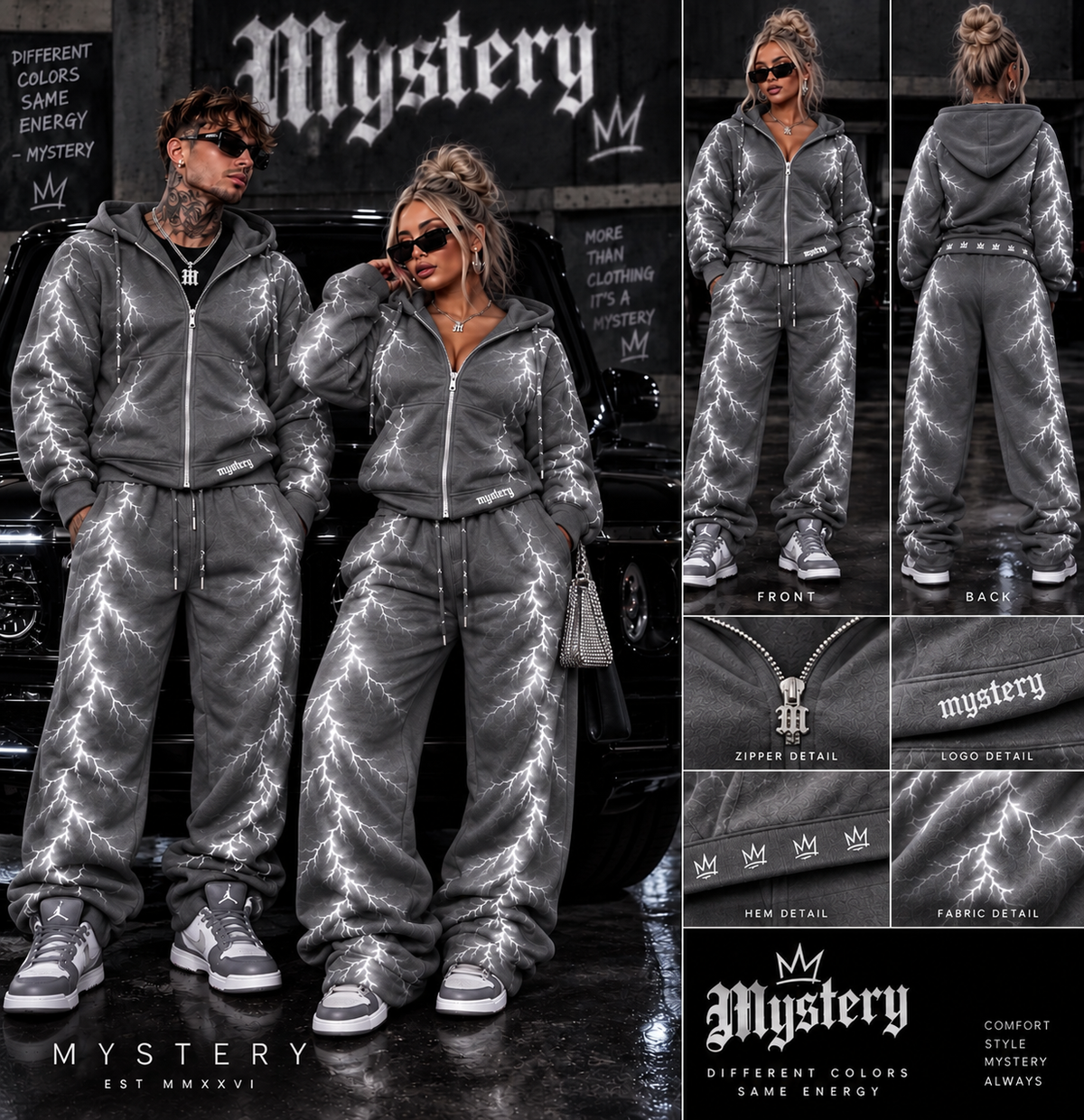 Lightning Tracksuit Set – Unisex.