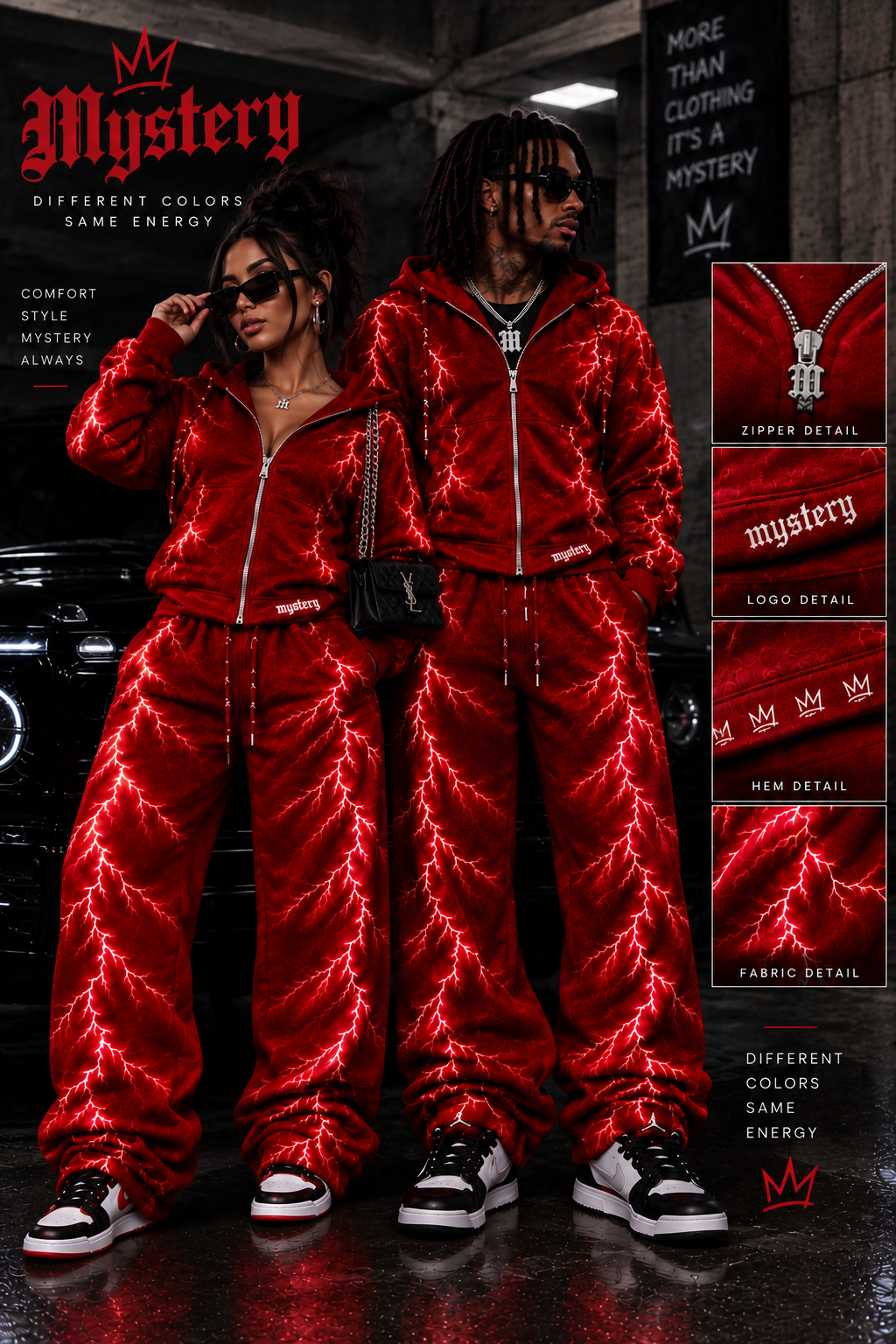 Lightning Tracksuit Set – Unisex.