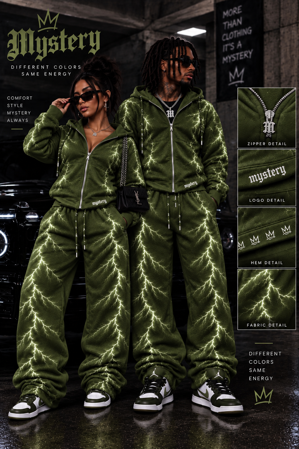 Lightning Tracksuit Set – Unisex.