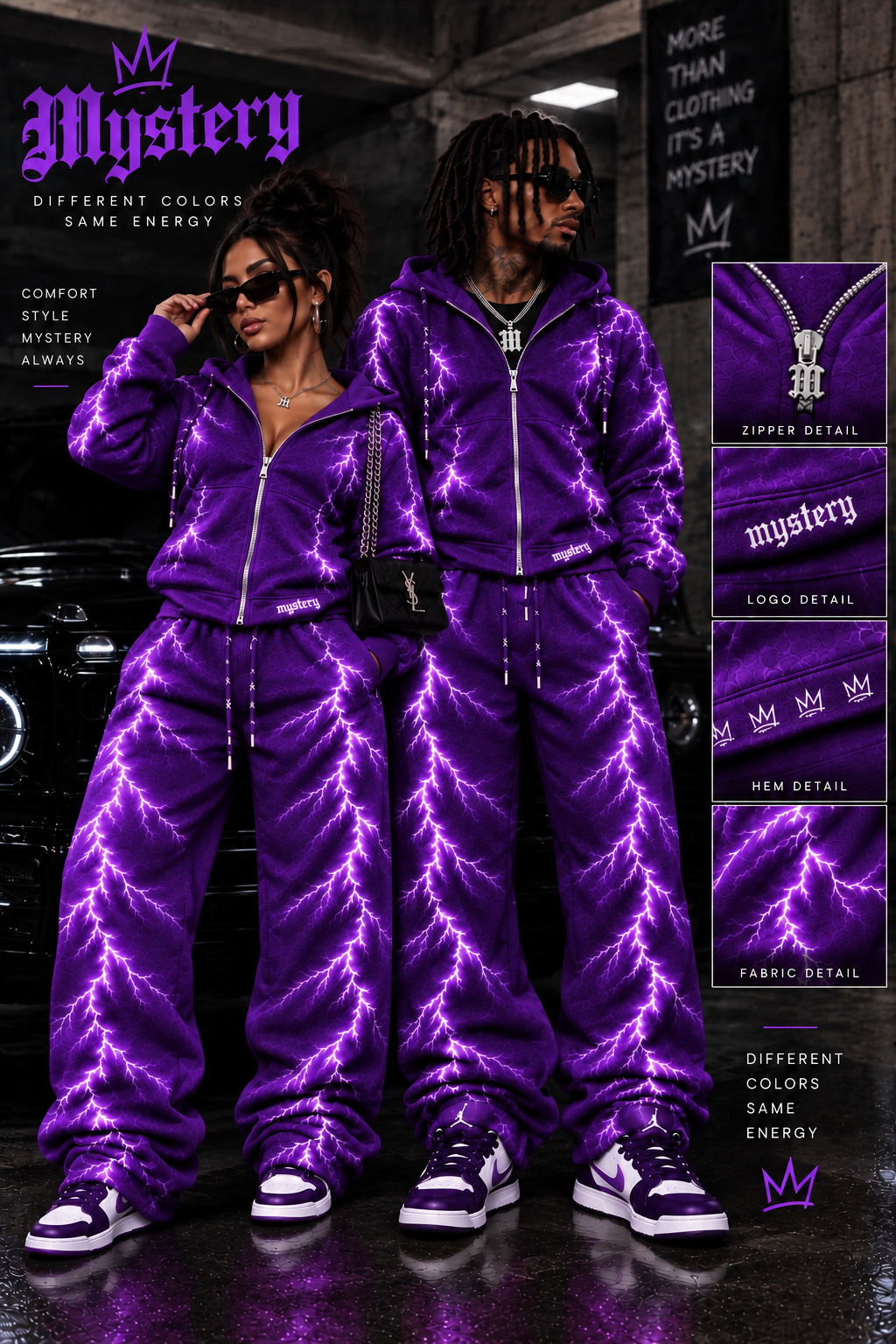 Lightning Tracksuit Set – Unisex.