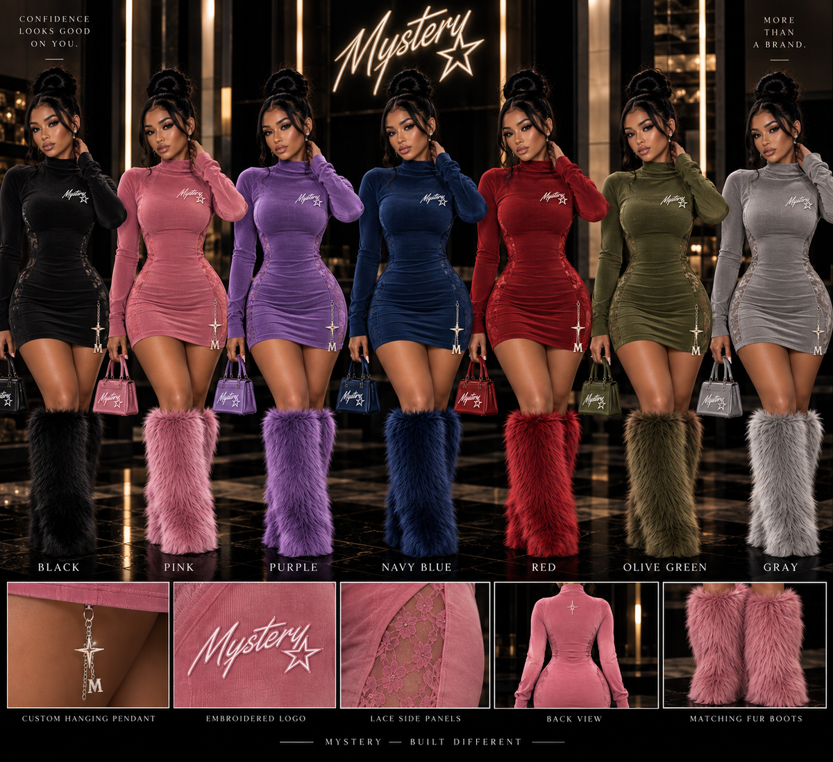 Winter Baddie Dress