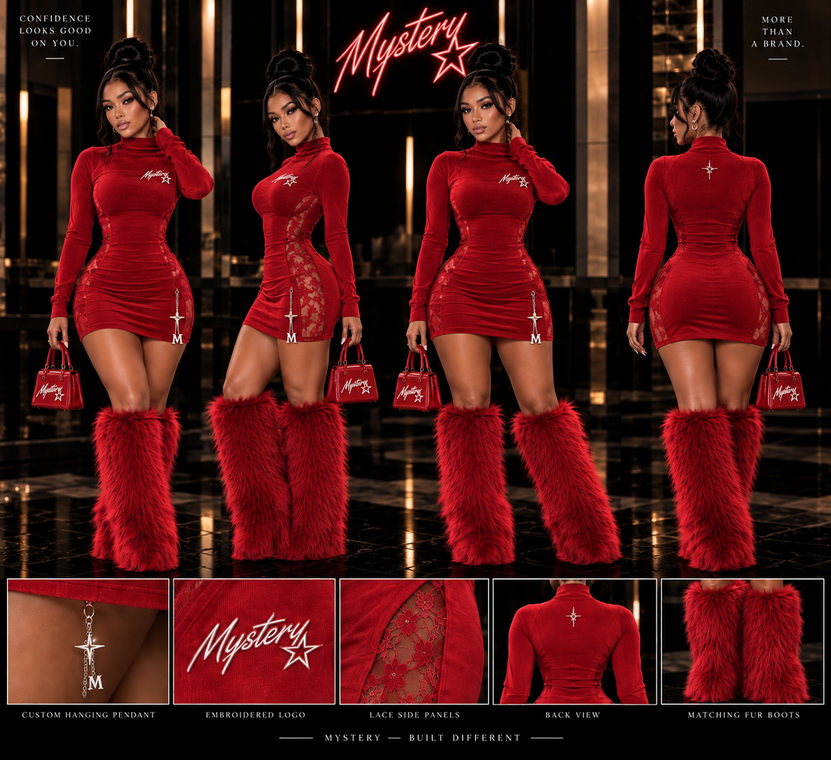 Winter Baddie Dress
