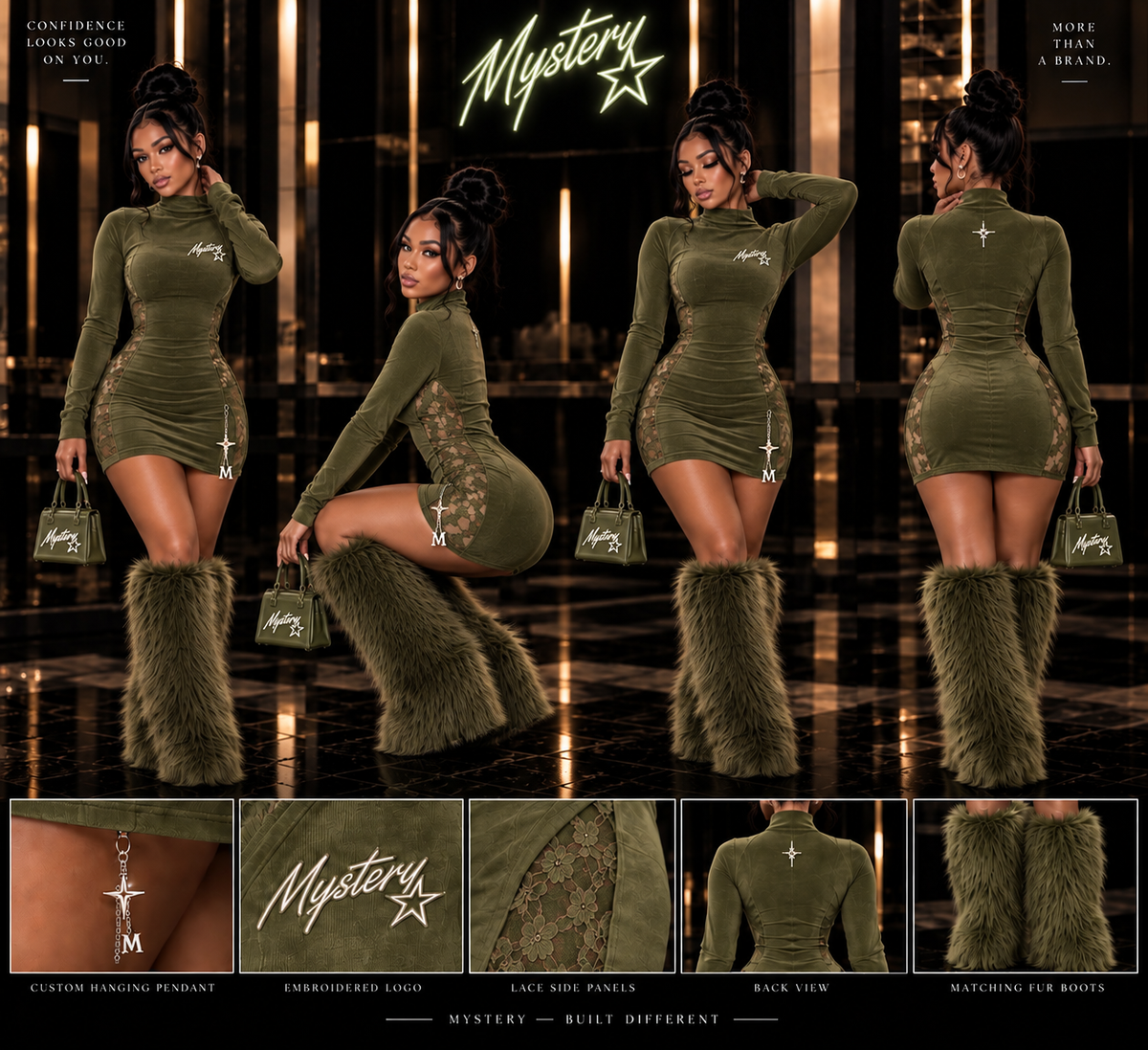 Winter Baddie Dress