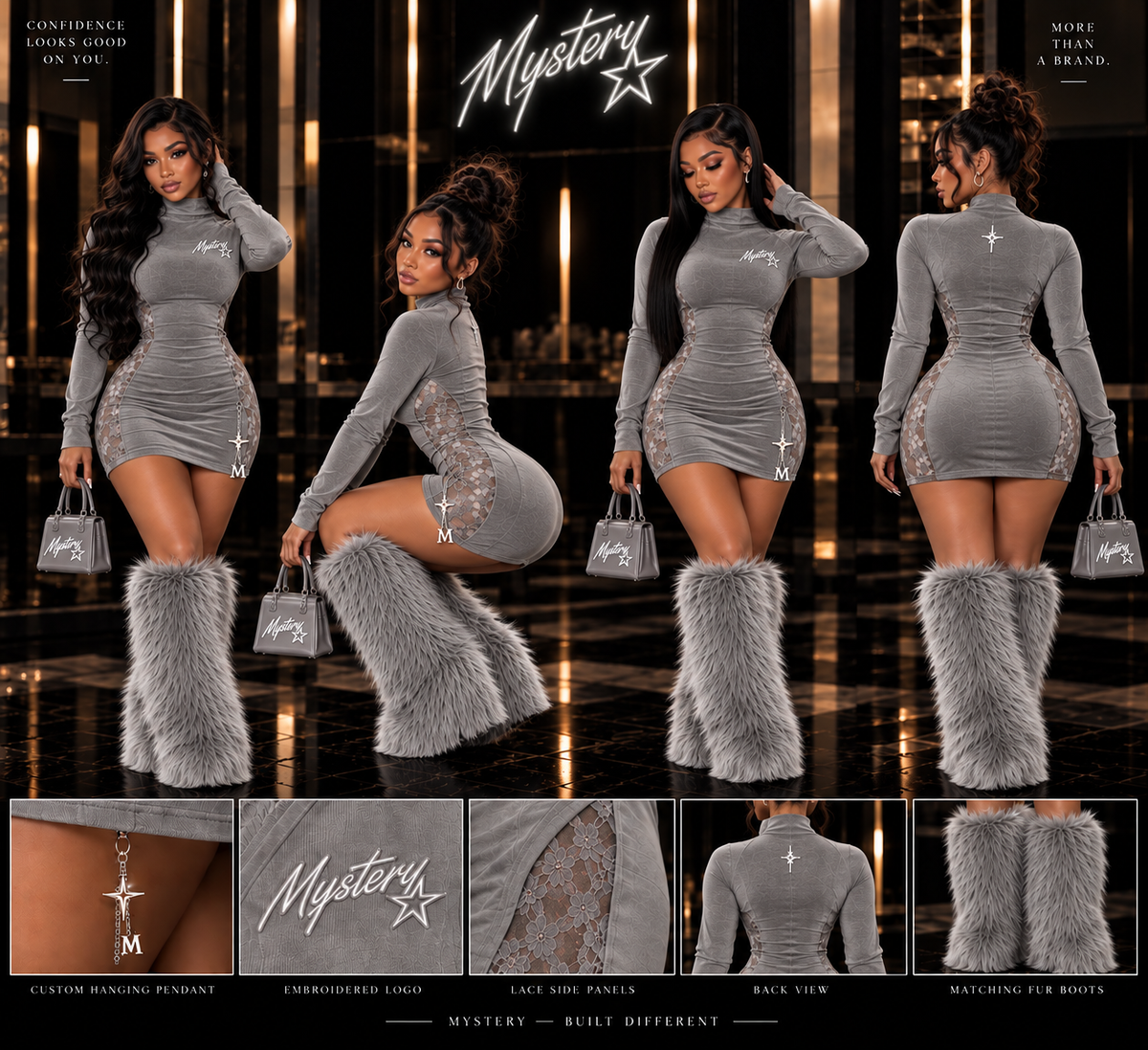 Winter Baddie Dress
