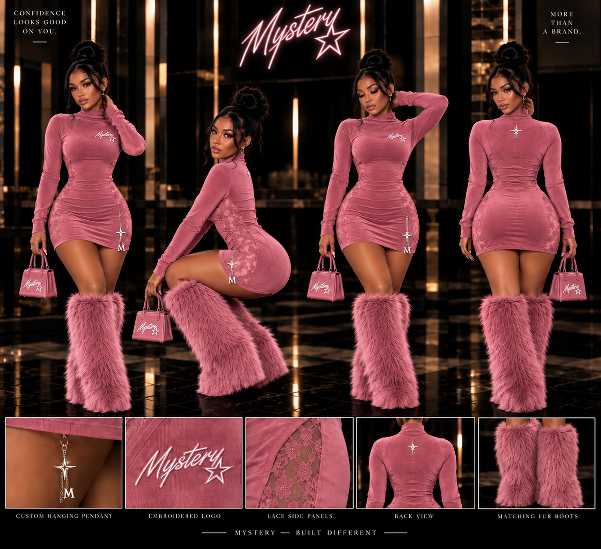 Winter Baddie Dress
