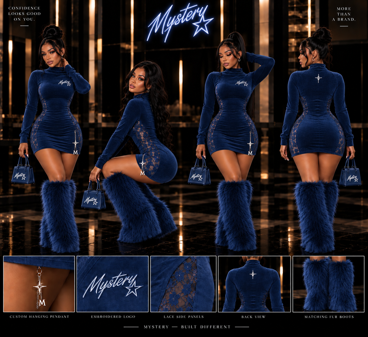 Winter Baddie Dress